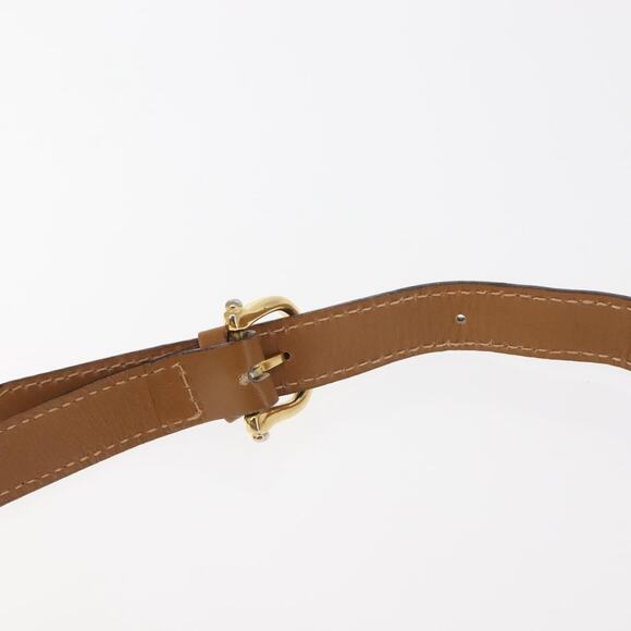 CELINE Macadam Canvas Shoulder Bag Pvc Beige Gold - Picture 9 of 13